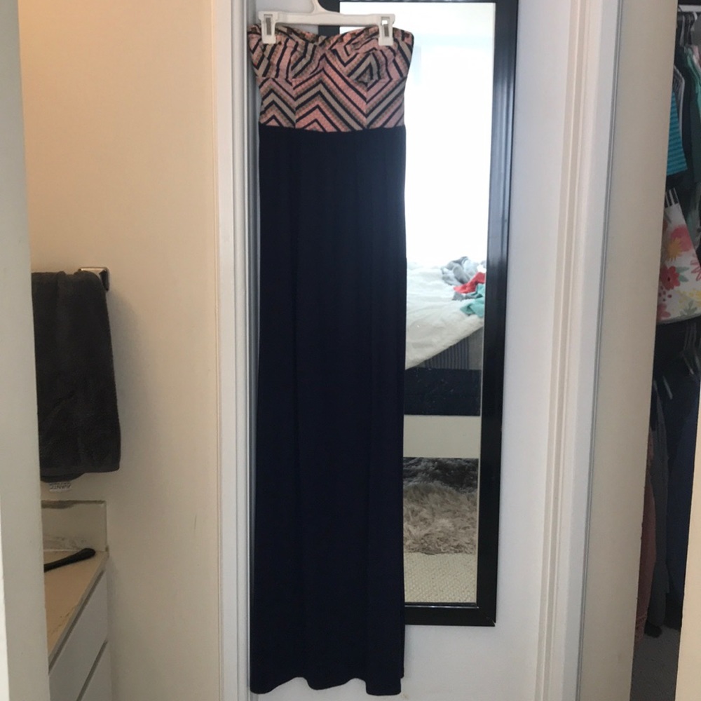 Strapless Maxi Dress